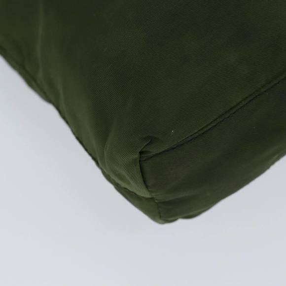 PRADA Shoulder Bag Nylon Khaki Auth 72482 - Picture 14 of 16